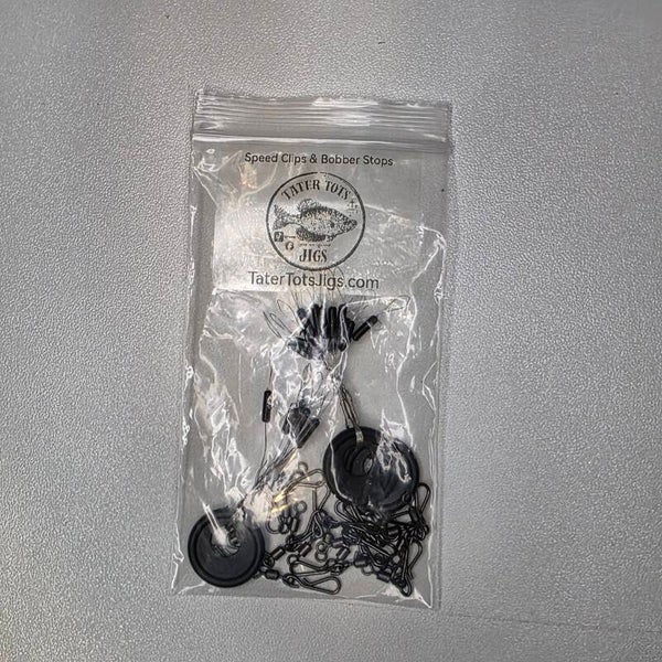 #10 Swivel Speed Clips (20) & Bobber Stoppers (16)