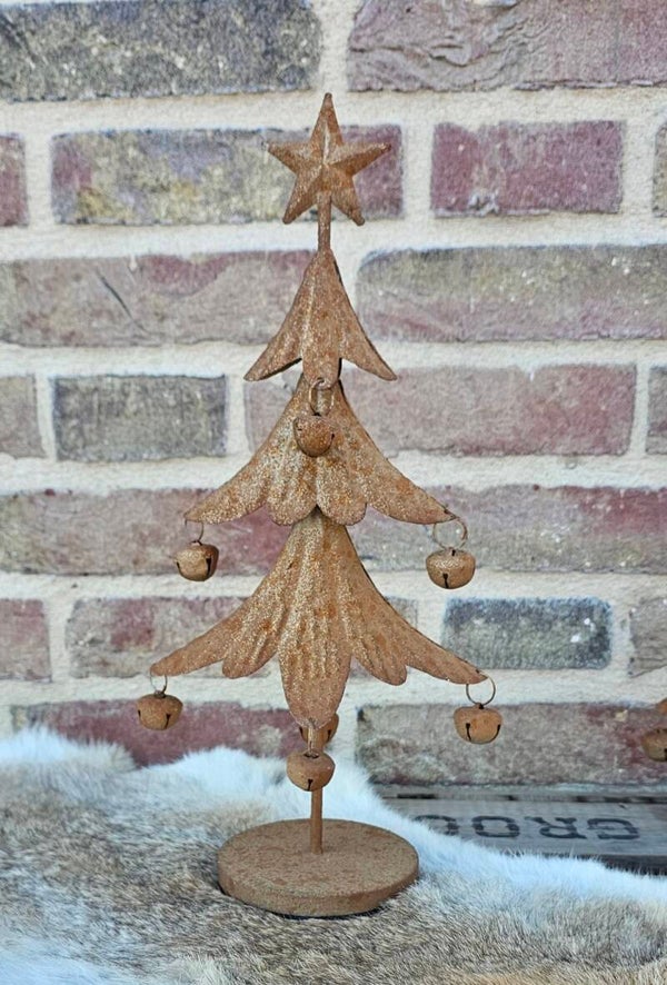 Kerstboom met belletjes groot