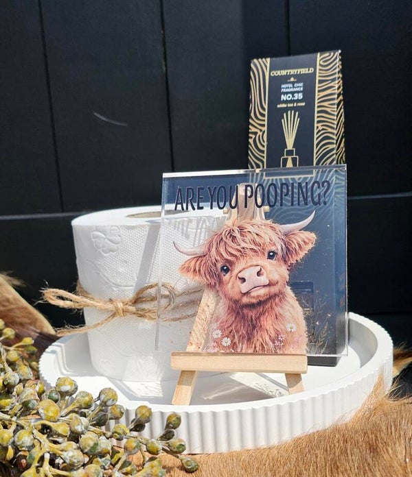Toilet Cadeauset – Schotse Hooglander