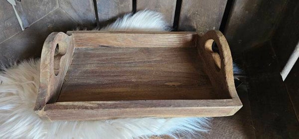 Houten dienblad