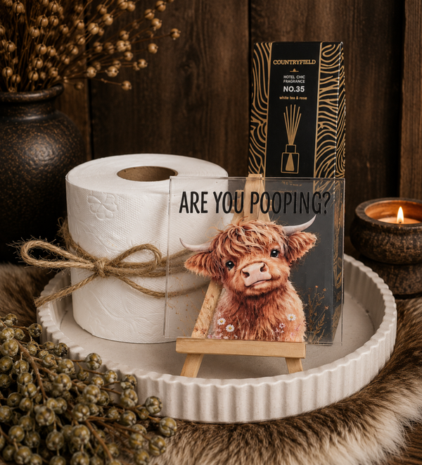 Toilet Cadeauset – Schotse Hooglander