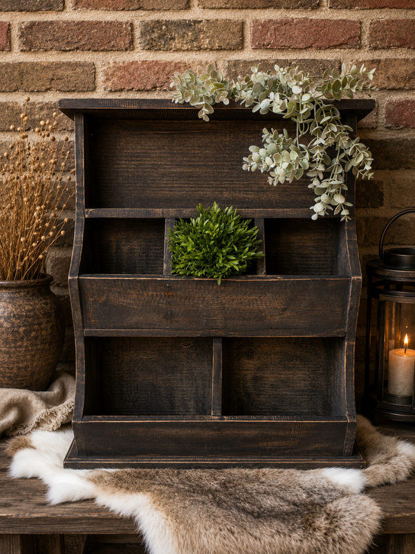Houten gruttersbak