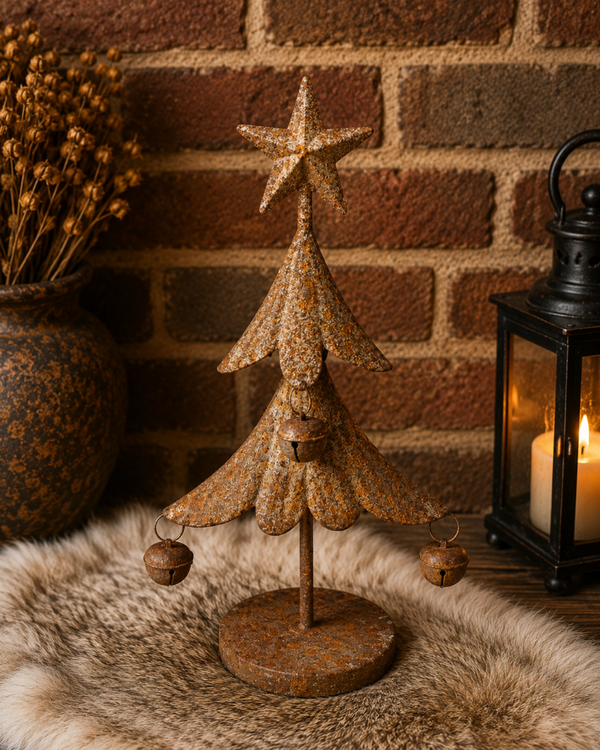 kerstboom met belletjes klein