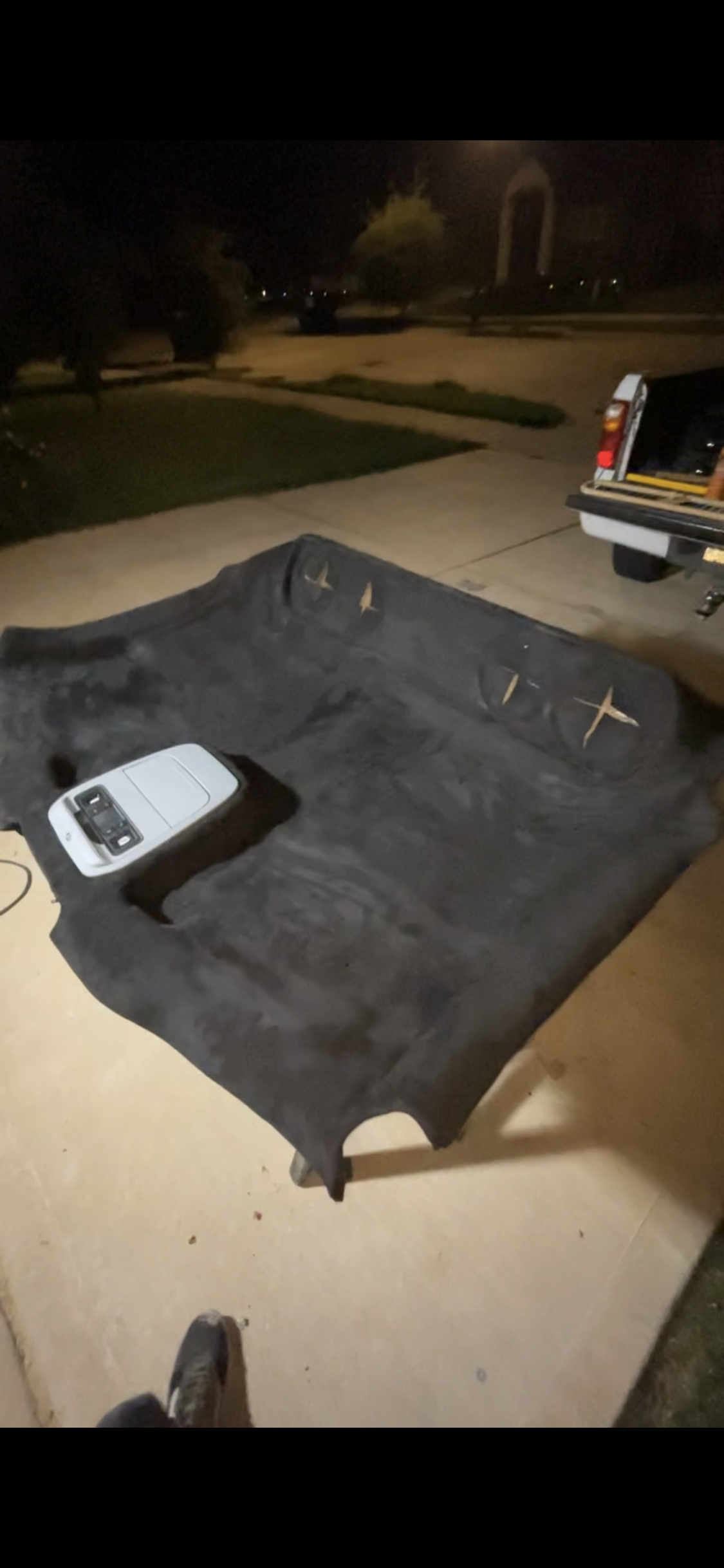 Headliner Re-Wrap