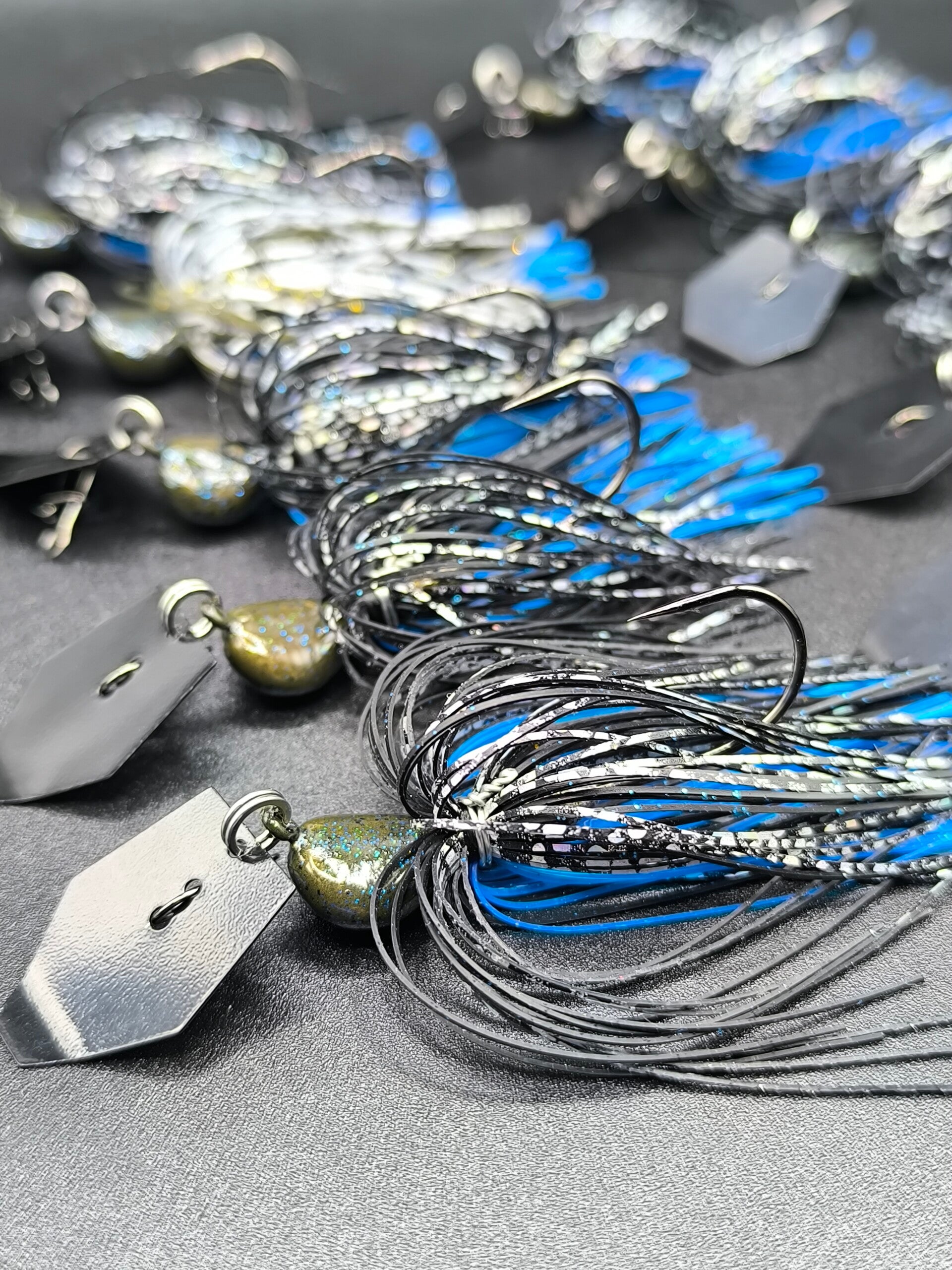 Chatterbait Arky Black / Bleu