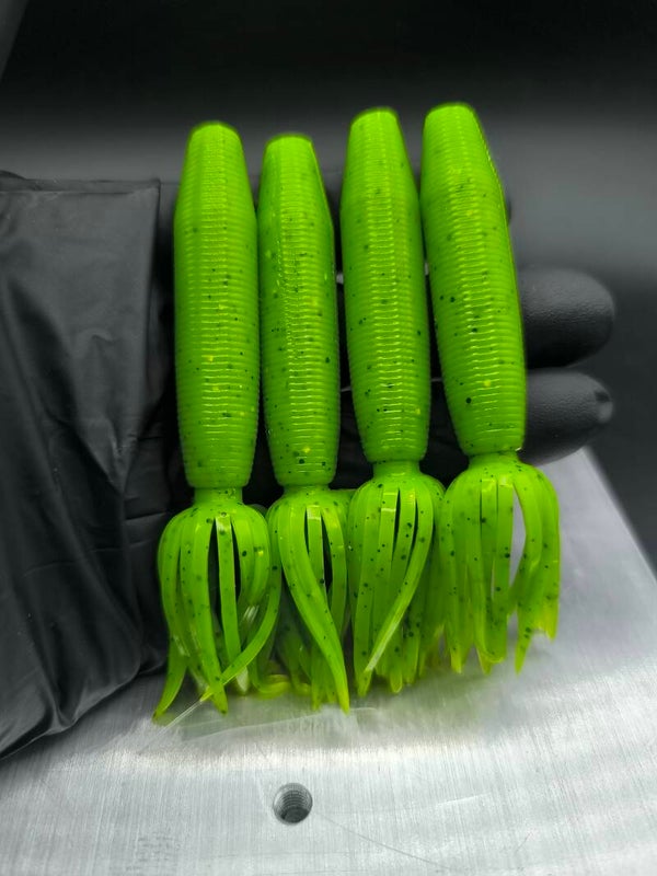 FAT TUBE 4" X4 GREEN AVOCADO