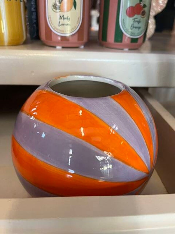Bolvaas oranje/paars of roze/blauw