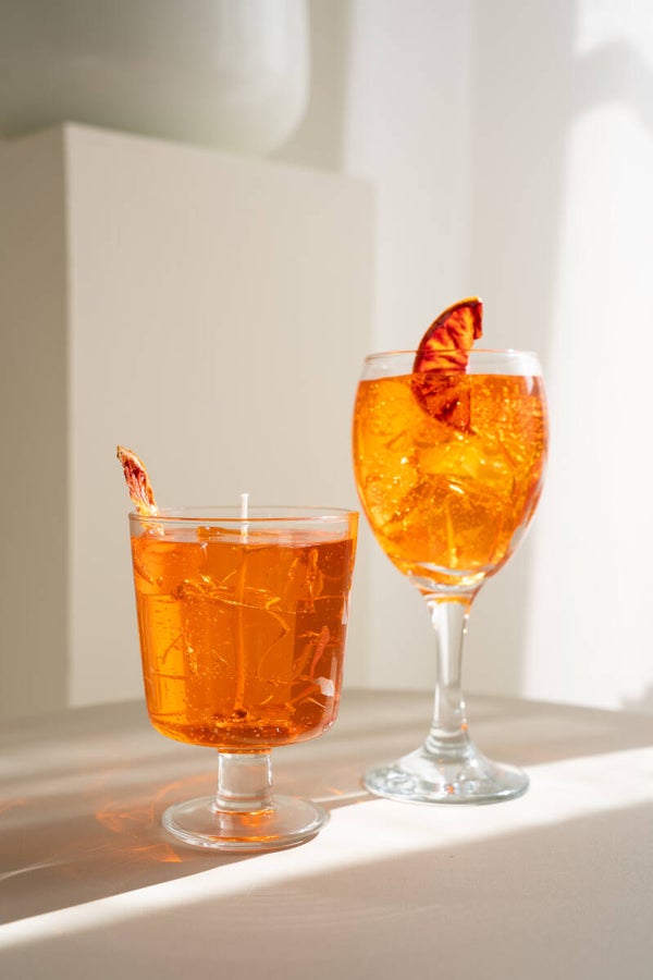 Aperol Spritz kaars