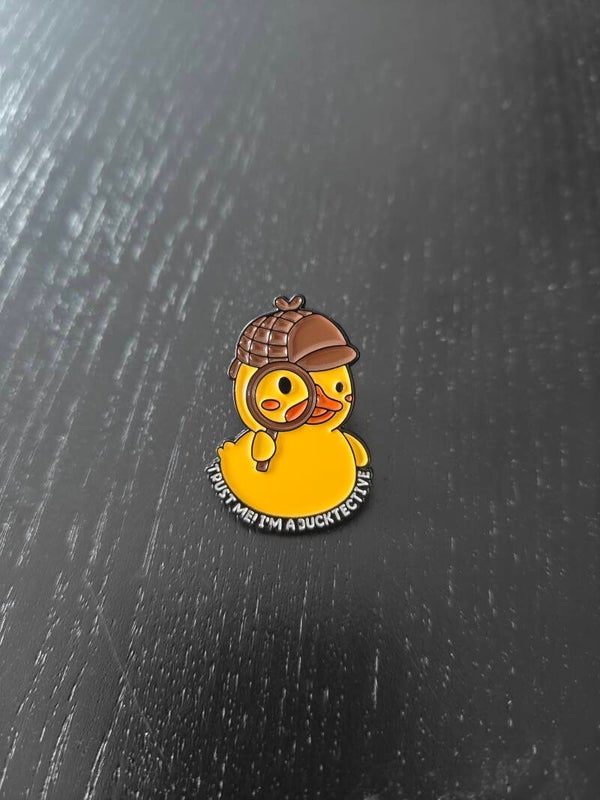 Ducktective pin