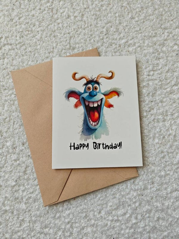 Verjaardagskaart happy birthday!