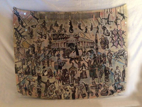 Motorhaube Zirkus