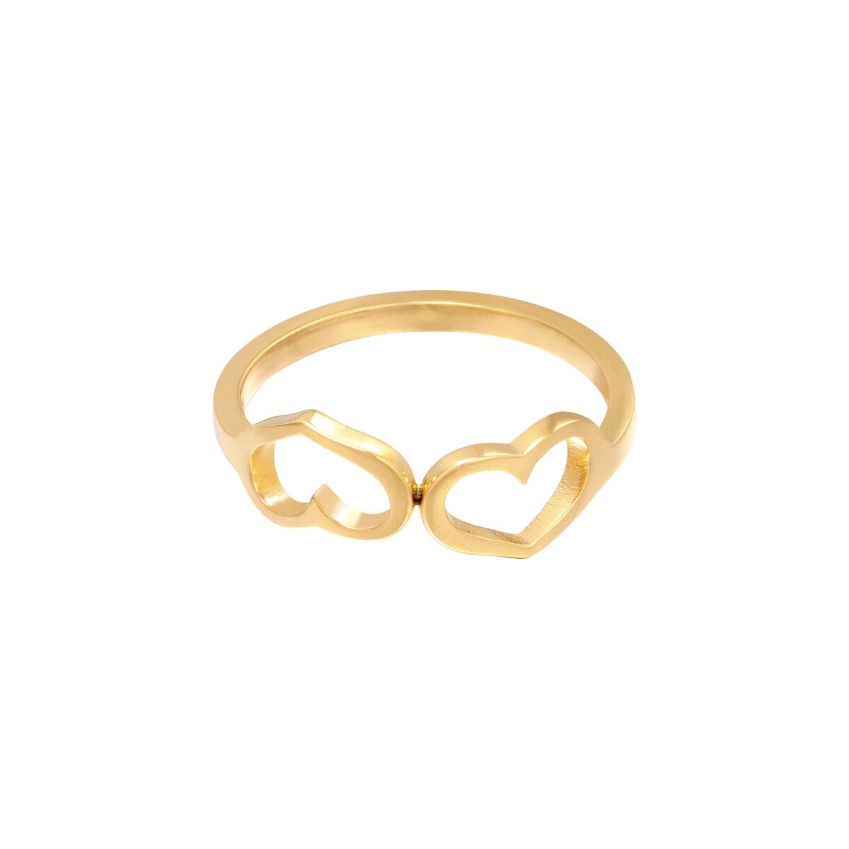 Ring Connected Hearts