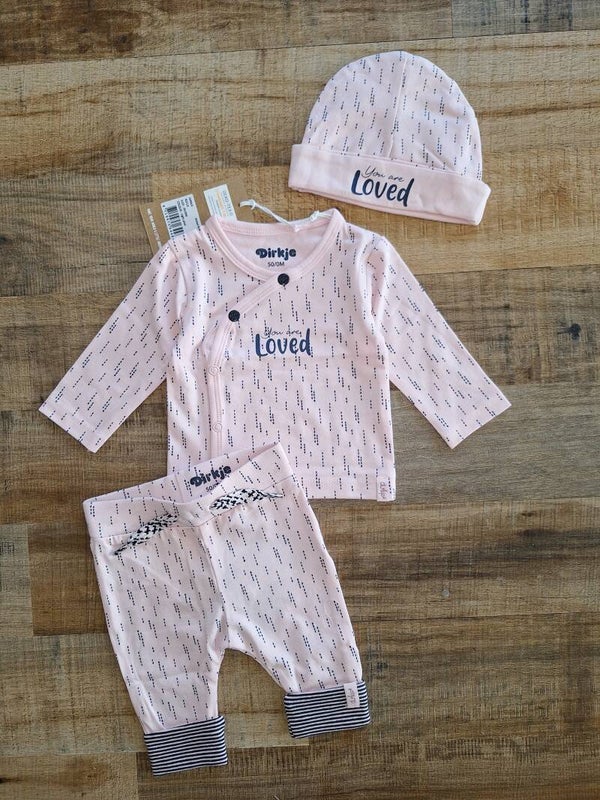 Dirkje newborn setje met mutsje