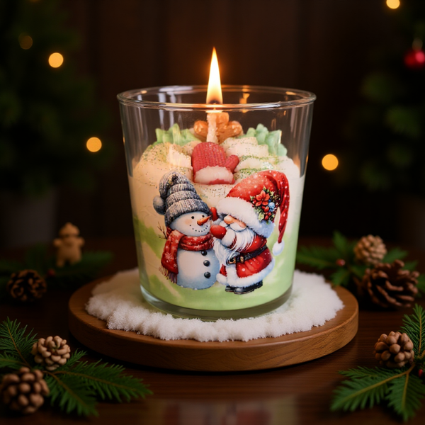 Bougie Chantilly Sapin de Noël