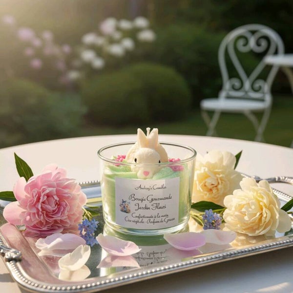 Bougie Chantilly Jardin Fleuri