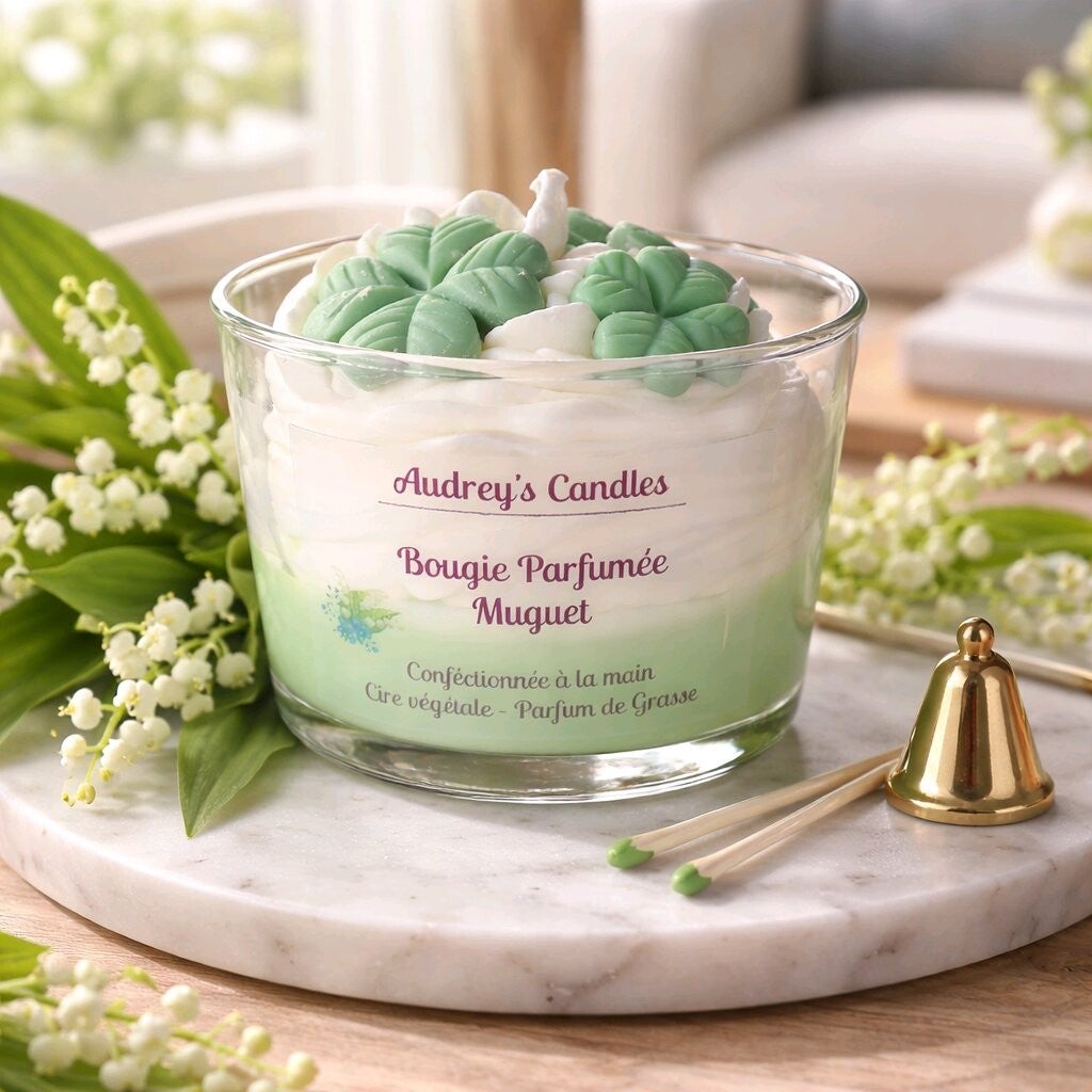 Bougie Chantilly Muguet