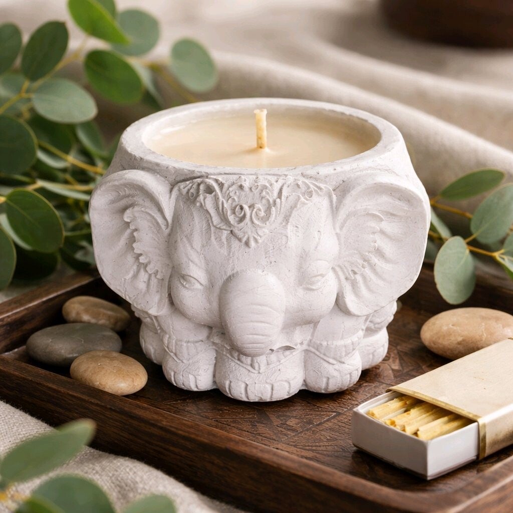 Bougie Parfumée Eléphant