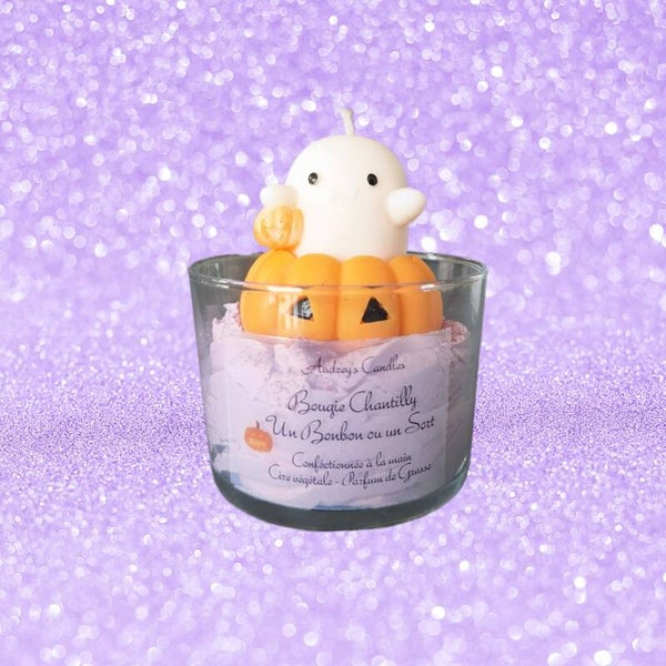 Bougie Chantilly Un bonbon ou un sort