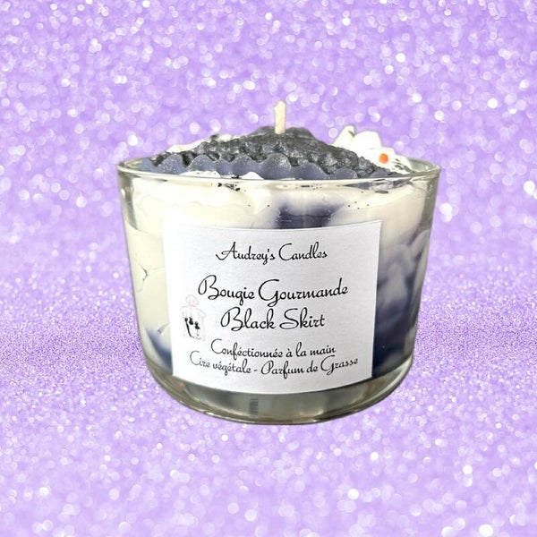 Bougie Chantilly Black Skirt ( Petite robe noire )