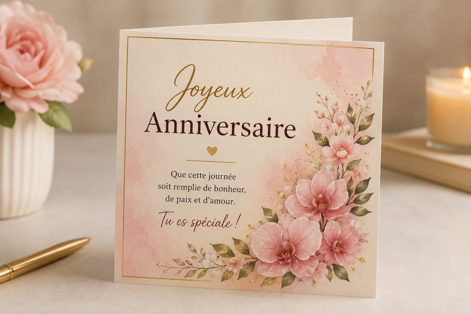 Carte d’anniversaire