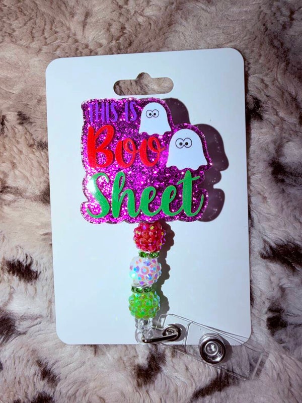 This is BOO Sheet! - Badge Reel