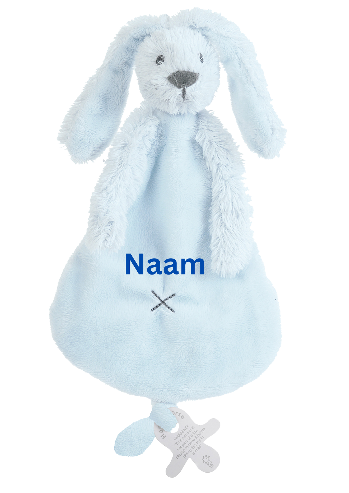 Happy Horse – Peluche Coniglio Richie – Morbido E Colorato – Colore Blu – Adatto Ai Neonati - 2