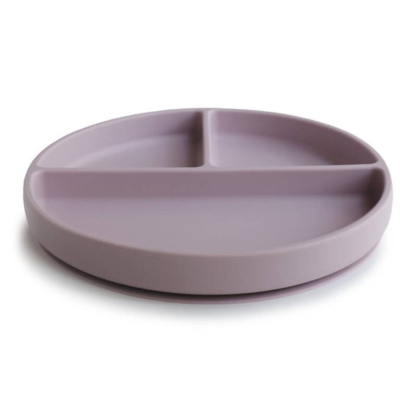 Siliconen Bord met zuignap - Soft Lilac