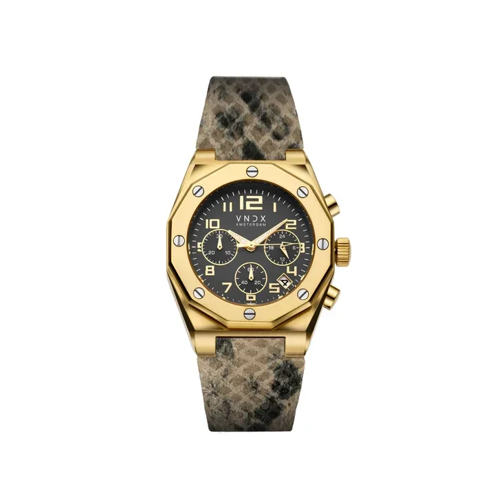 The One Snake Goud Beige