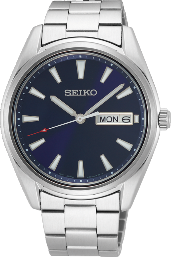 Heren Seiko Horloge SUR339P1 blauw