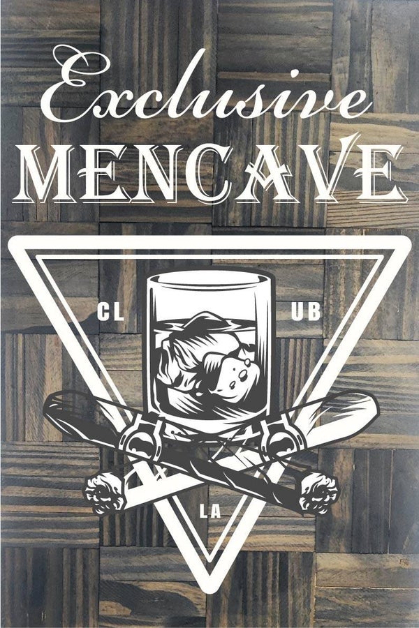 Wiskey Mancave bord