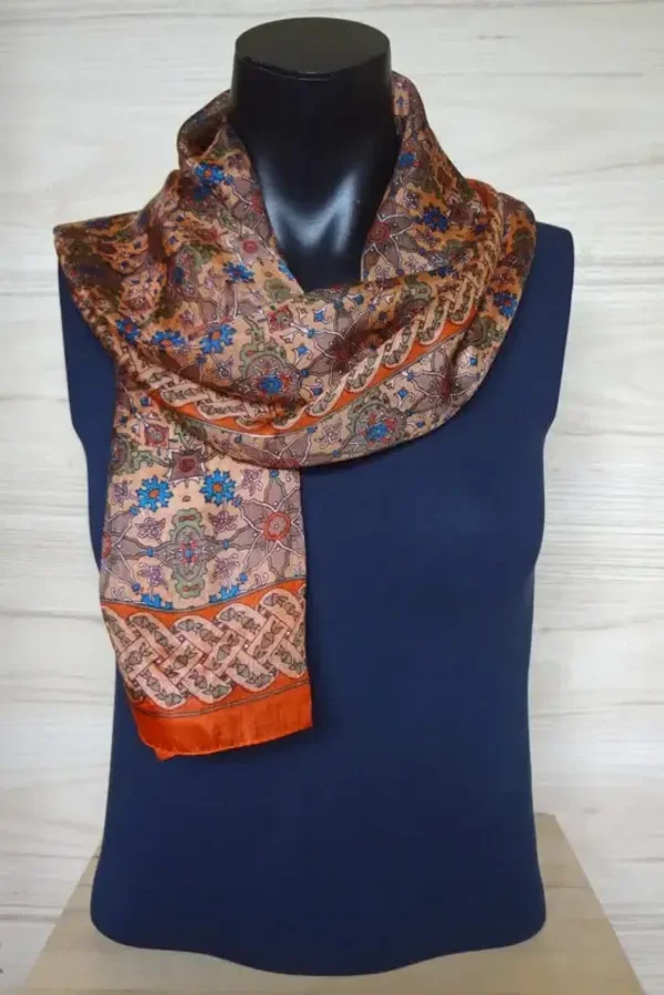 oranje met motiefjes