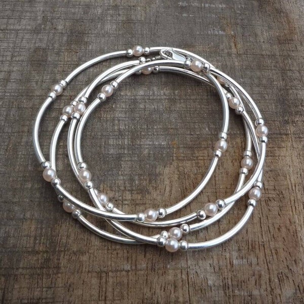 Wikkelarmband van sterling zilver