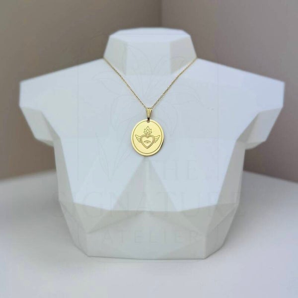 RVS ketting goud | Heilig hart