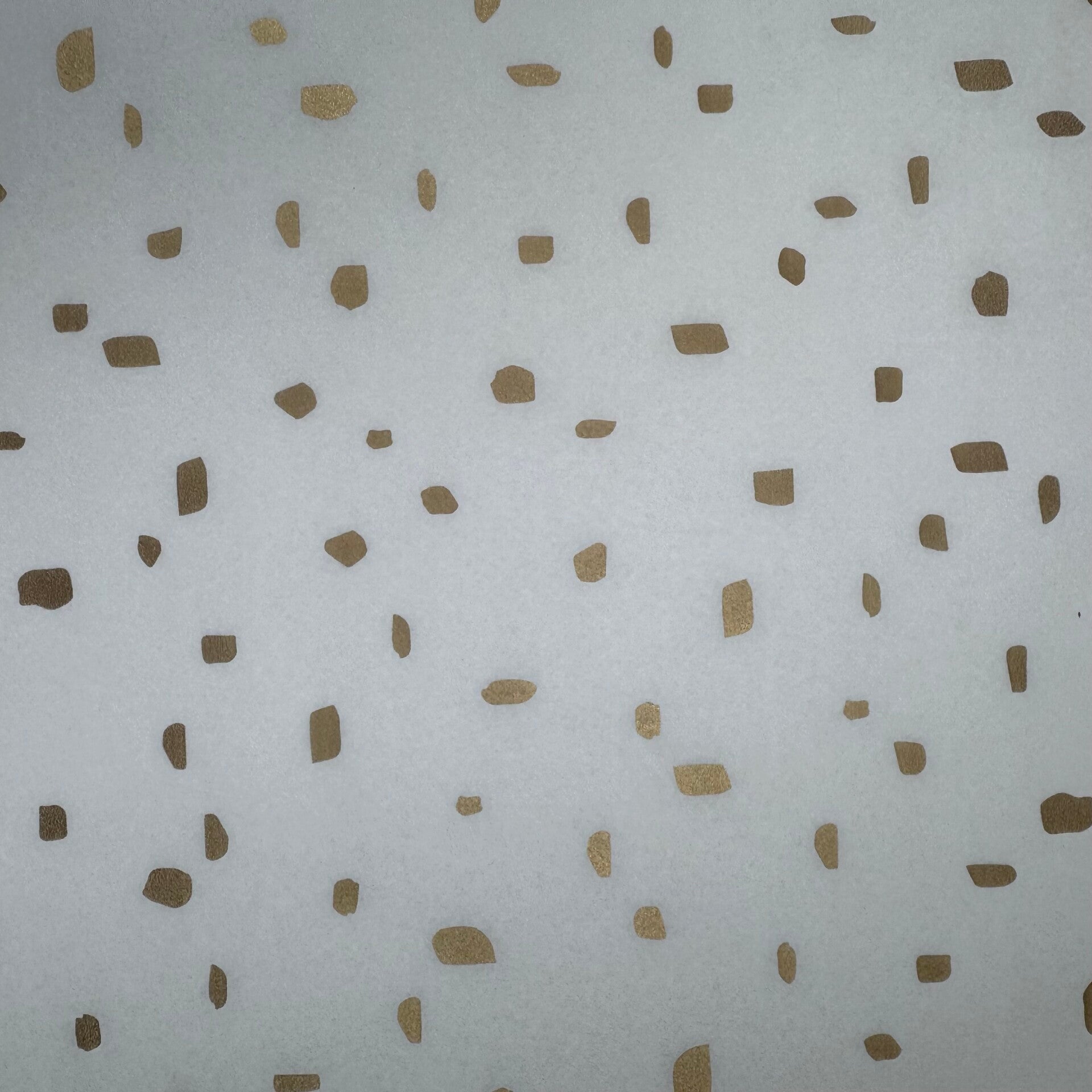 Zijdepapier | 50cm x 70cm | gouden dots