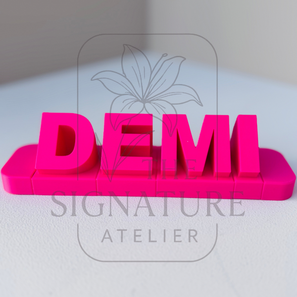 Naamletters kinderkamer – naam decoratie per letter 7 cm