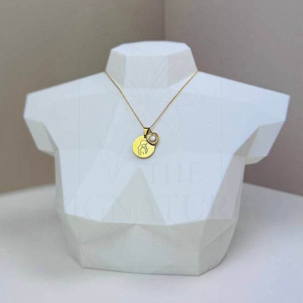 RVS ketting goud | Moeder & Kind