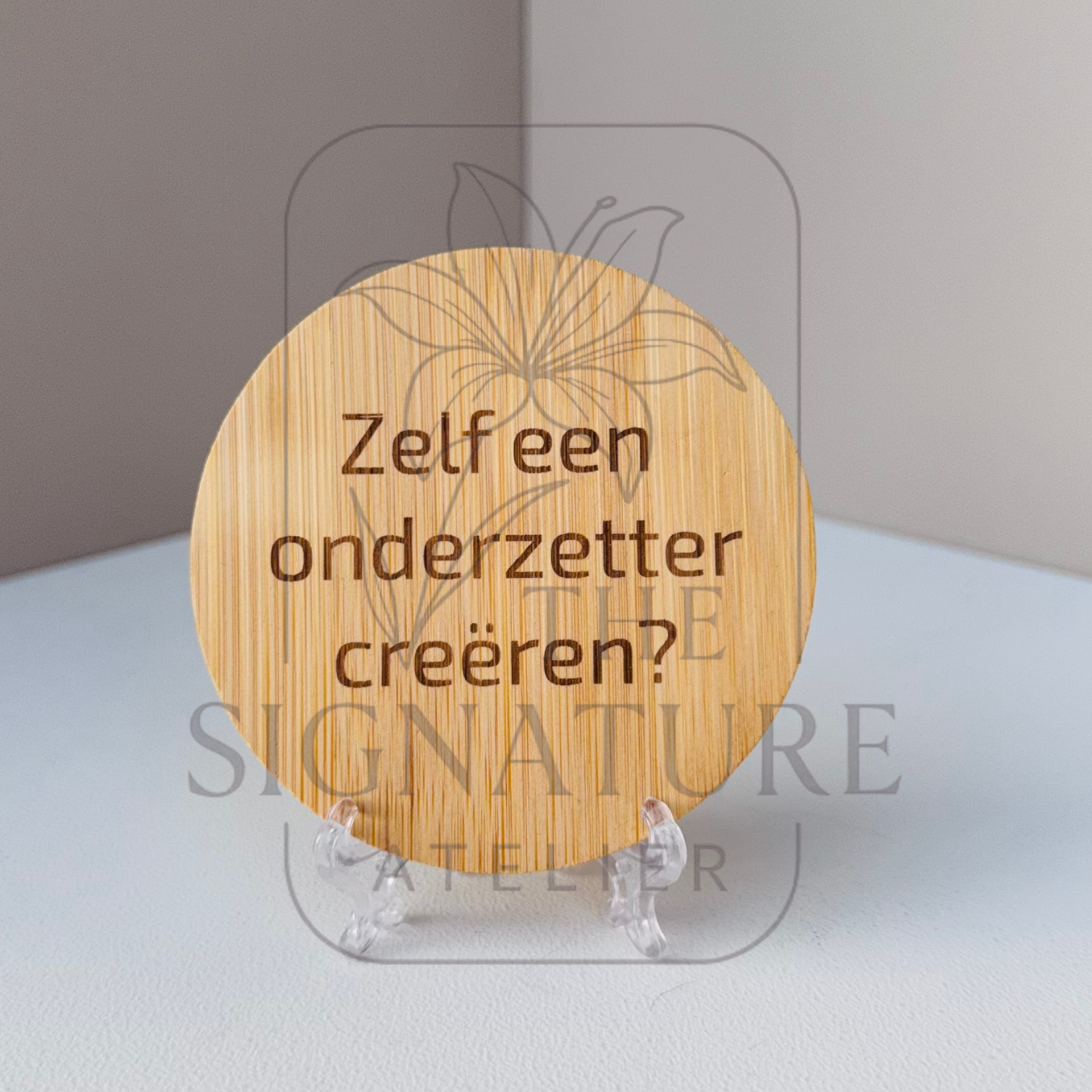 Onderzetters | Quotes | Eigen tekst (1 stuk)