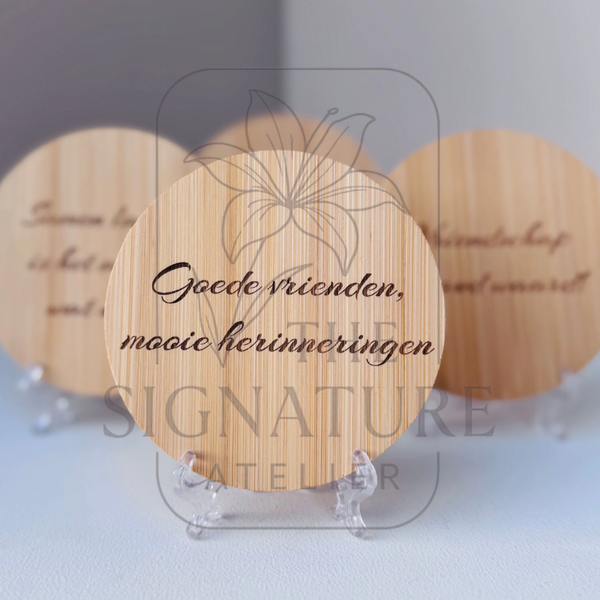 Onderzetters | Quotes | Vriendschap
