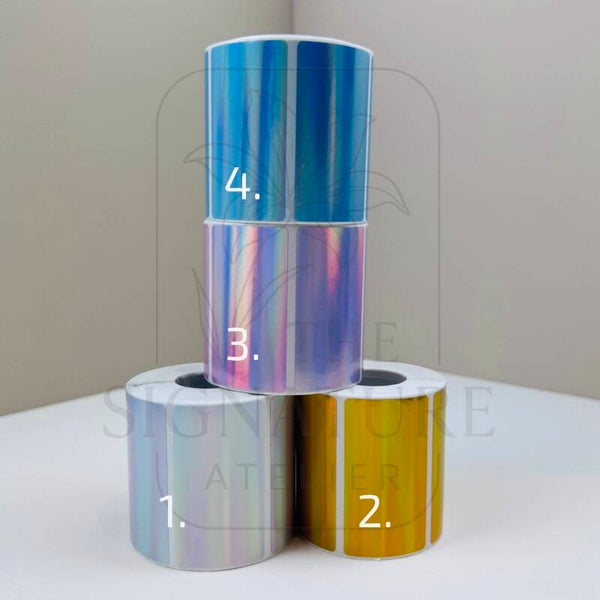 Holografische stickers | Rechthoek 57mm x 32mm