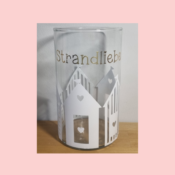 Windlicht Strandliebe