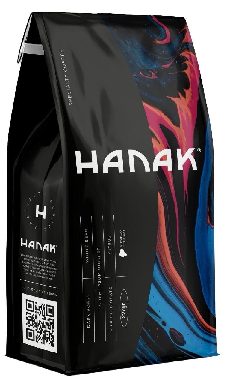 HANAK Premium Ecuadorian Specialty Coffee Whole Bean • 227g