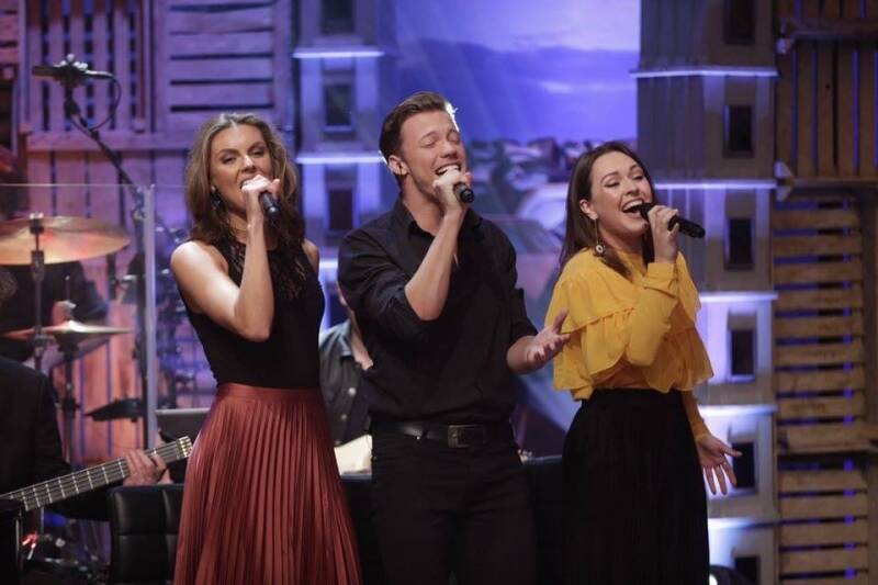 Tv optreden met 'The Blaxx'