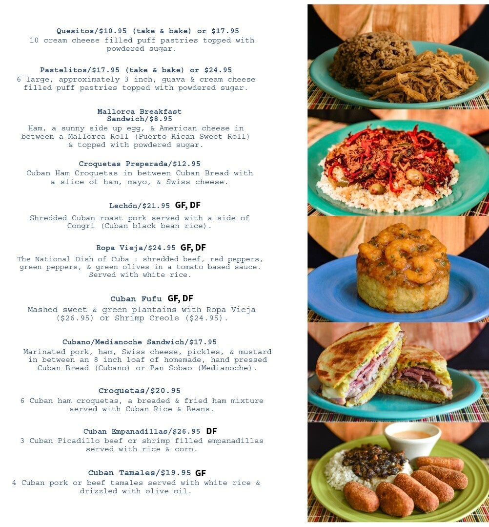 Saturday Menu Ordering