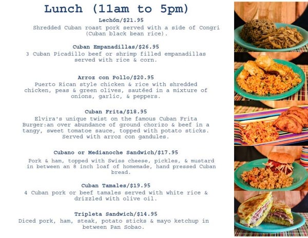 Monday Menu Ordering