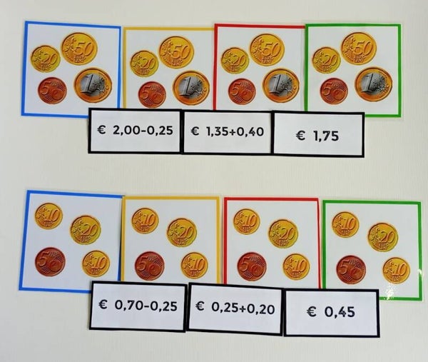 Bewegend leren met geldsommen