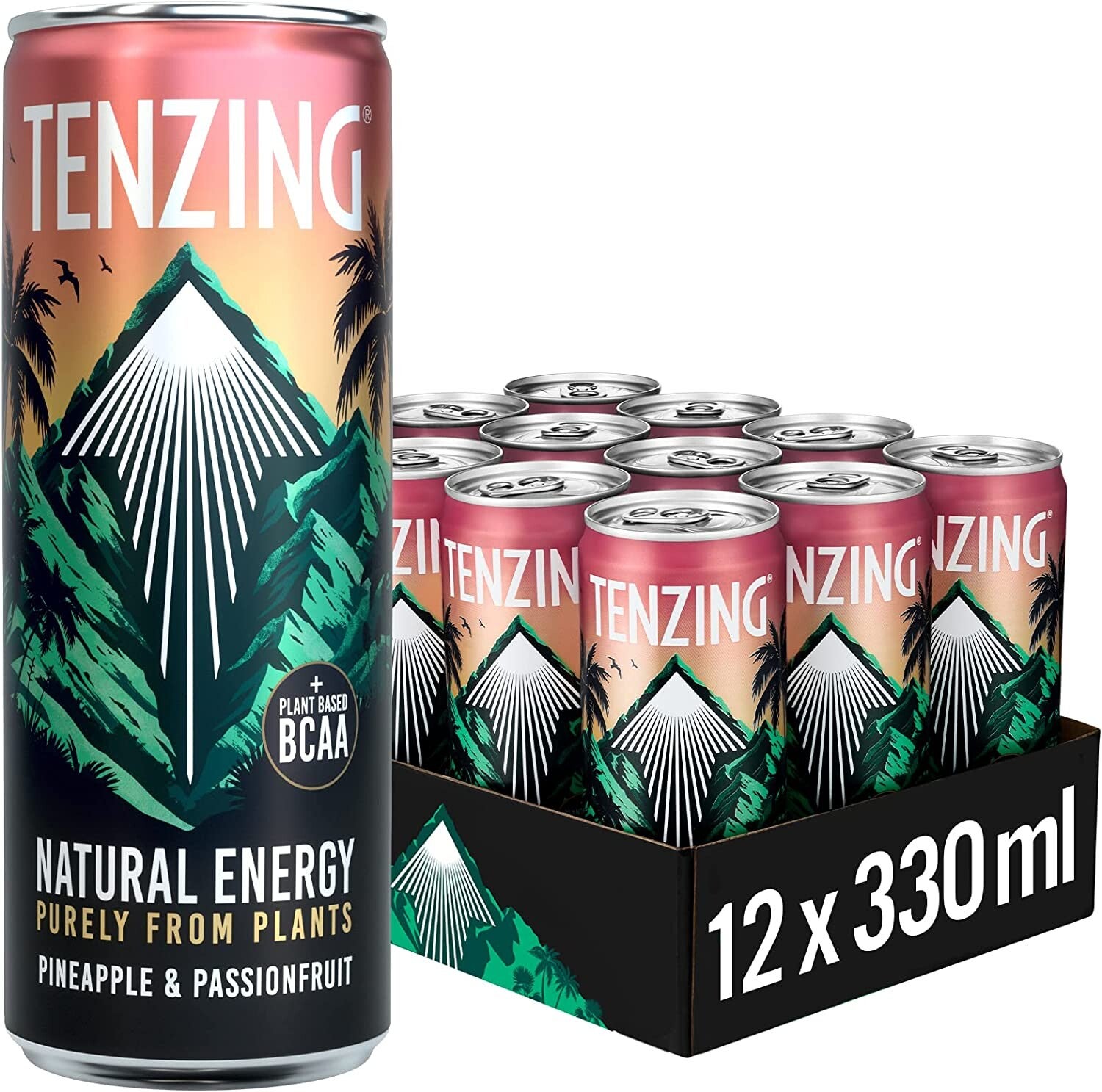TENZING Natural Energy Drink Puur uit planten Vegan CBD Sports