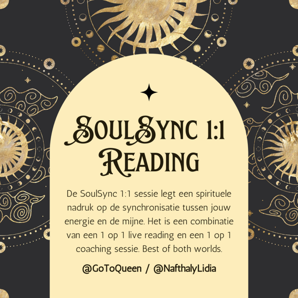 SoulSync Sessie 1:1 Reading & Coaching