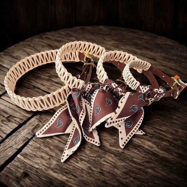 NOVA halsband TAN BROWN