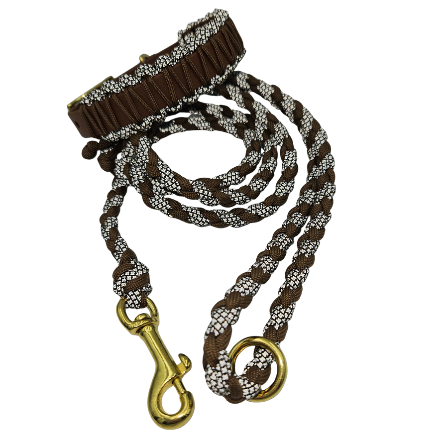 REFLECTO halsband ESPRESSO