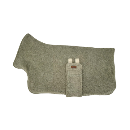 Hondenbadjas voor Teckel /Dachshund Light Green - FIFI's DOG FASHION - Fifi's Chill Collection